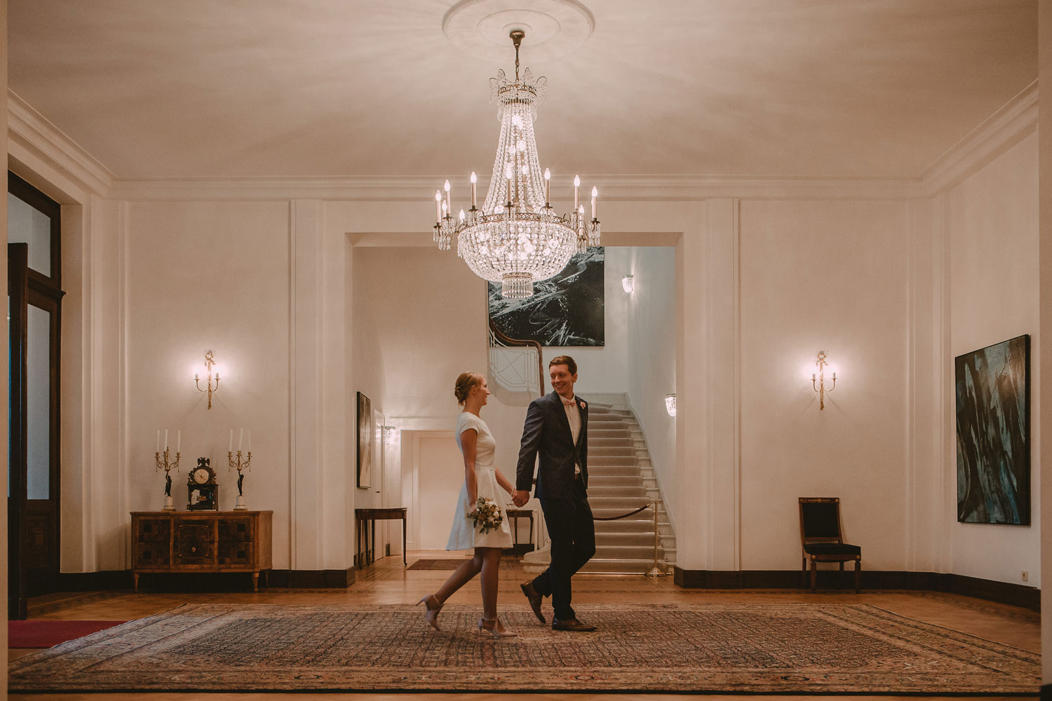 Hochzeit in der Villa Hammerschmidt in Bonn
