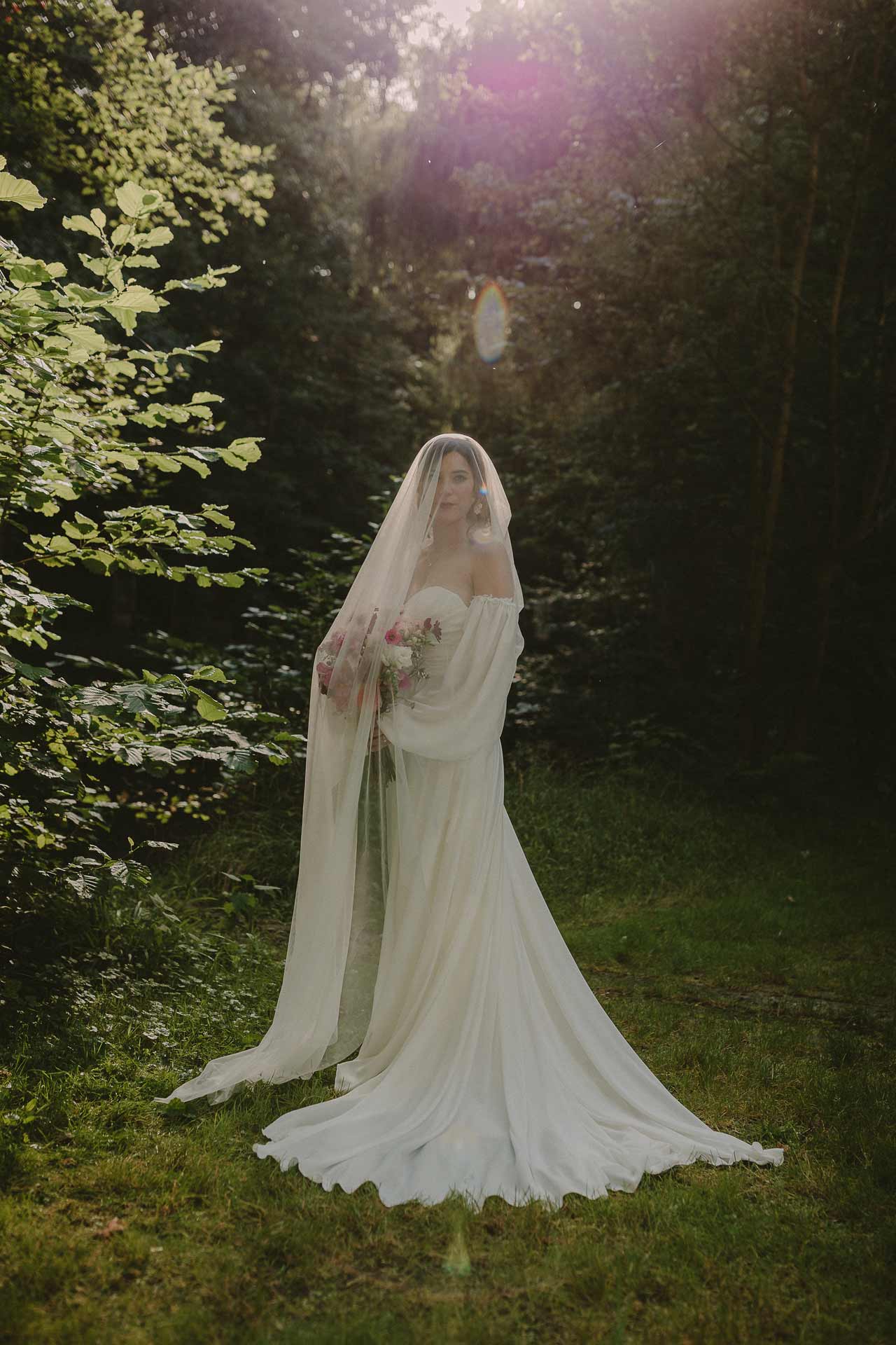 hochzeitsfotos in köln von einer braut